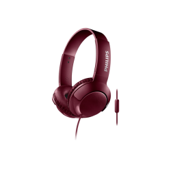 Philips | PHILIPS SHL3075 Mikrofonlu Kulak Üstü Kulaklık Kırmızı