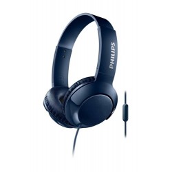 Philips | SHL3075BL/00  Bass+ Mikrofonlu Mavi Kulaklık