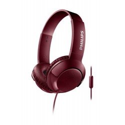 Philips | SHL3075RD/00  Bass+ Mikrofonlu Kırmızı Kulaklık