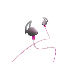 Sport fejhallgató | HAMA 177019 sport fülhallgató 'reflective sport' mikrofonnal, pink