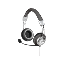 HAMA Style - PC-Headset (Kabelgebunden, Stereo, On-ear, Schwarz/Grau)