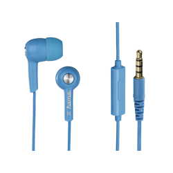 HAMA 122691 HK2114 mikrofonos fülhallgató, kék