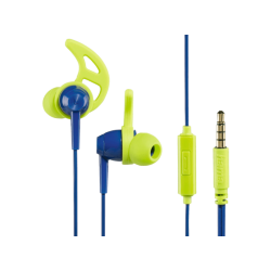 HAMA | HAMA 177021 sport fülhallgató 'action sport' mikrofonnal, kék-zöld