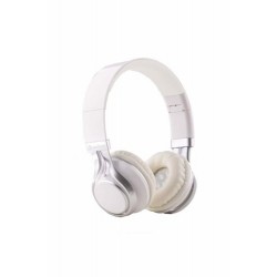 Soultech | Soulbass Mikrofonlu Kulaküstü Solo Kulaklık Beyaz-Gümüş