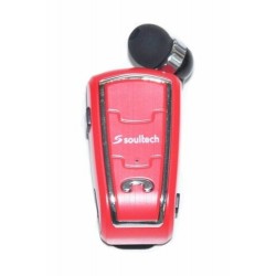 Soultech | Makaralı Bluetooth Kulaklık Kırmızı -  BH005K