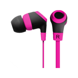 R2 Roxy - Kopfhörer (In-ear, Schwarz/Pink)