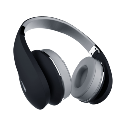 On-ear Fejhallgató | R2 Galaxia - Bluetooth Kopfhörer (On-ear, Schwarz/Weiss)