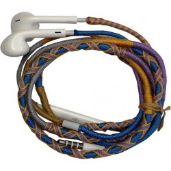 In-ear Headphones | L-Tech . İp Örgü Desenli Kulaklık İos - Zts6D5