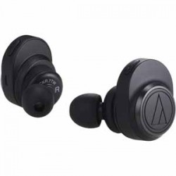 Audio Technica ATH-CKR7TWBK Wireless In-Ear Headphones, Black