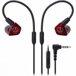 In-ear Headphones | AUDIO-TECHNICA LS200IS IN-EAR HEADPHONES DUAL ARMATURE DRIVERS IN-LINE MIC & CONTROL