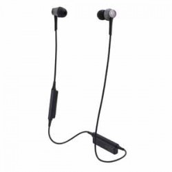 Bluetooth Headphones | Audio-Technica Sound Reality Wireless In-Ear Headphones with 10.7mm Drivers - Black
