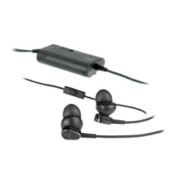Noise-cancelling Headphones | Audio-Technica QuietPoint ATH-ANC33iS Active Noise-Cancelling In-Ear Headphones