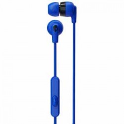 Skullcandy | Skullcandy Ink''d + Wired Blue Call and Track Control Microphone, Noise Isolating Fit S2IMY-M686