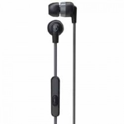 Skullcandy Ink''d + Wired Black Call and Track Control Microphone, Noise Isolating Fit S2IMY-M448