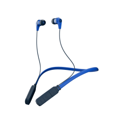 Bluetooth Kopfhörer | SKULLCANDY Ink'd Wireless - Bluetooth Kopfhörer mit Nackenbügel (In-ear, Blau)
