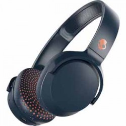 On-ear Headphones | Skullcandy S5PXW-L673 Blue SKDY Riff BT Blue 12HR Battery, Rapid Charge Memory Foam Ear Cushions 878615092419