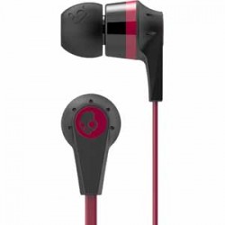Skullcandy Ink'd 2.0 In-Ear Headphones with In-Line Microphone - Red/Black