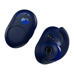 SKULLCANDY Push - True Wireless Kopfhörer (In-ear, Blau)