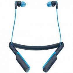 Skullcandy Sweat-Resistant and Lightweight Bluetooth Earbuds - Navy/Blue