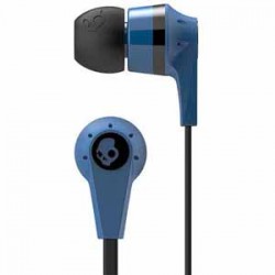 Skullcandy Ink'd 2 Earbud with In-Line Microphone & Remote - Blue/Black