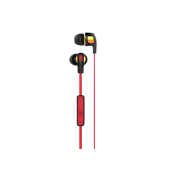 SKULLCANDY S2PGGY-392 SMOKIN BUD 2, In-ear Kopfhörer  Schwarz/Rot