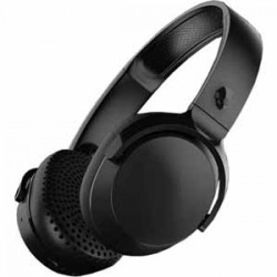 Bluetooth & Wireless Headphones | Skullcandy S5PXW-L003 Black SKDY Riff BT Black 12HR Battery, Rapid Charge Memory Foam Ear Cushions 878615093225_10/1/18