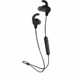 Skullcandy Jib + Active Wireless Black 8 hrs of Battery Life IPX4, Fit Fin, Call, Track, Volume S2JSW-M003