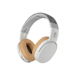 Over-Ear-Kopfhörer | SKULLCANDY CRUSHER Wireless, Over-ear Kopfhörer Bluetooth Weiß/Grau