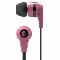 Skullcandy Ink'd 2 Earbud with In-Line Microphone & Remote - Pink/Black