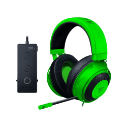 Mikrofonos fejhallgató | RAZER Kraken Tournament Edition gaming headset, zöld