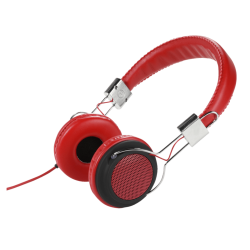Over-ear Headphones | VIVANCO Street Colourz - Kopfhörer (On-ear, Rot)