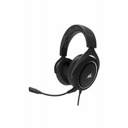 Mikrofonlu Kulaklık | Corsair HS60 7.1 Ses Kartlı Gaming Carbon Kulaklık (CA-9011173-EU)