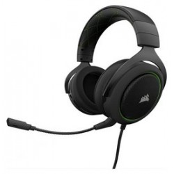 Gaming Headsets | Corsair HS50 Xbox One, PS4, PC Headset - Black & Green