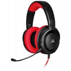 Mikrofonos fejhallgató | Corsair HS35 Xbox One, PS4, Switch, PC Headset - Red