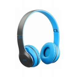 Olix | Katlanabilir Kafaüstü Kablosuz Bluetooth Kulaklık Mavi