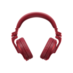 PIONEER HDJ-X5BT, Over-ear Kopfhörer Bluetooth Rot