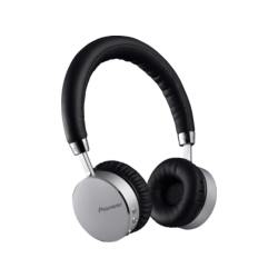Pioneer | PIONEER SE-MJ561BT - Bluetooth Kopfhörer (On-ear, Silver)