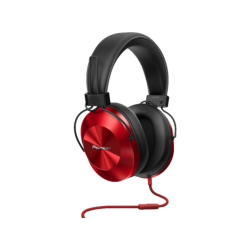 Over-Ear-Kopfhörer | PIONEER SE-MS5T - Kopfhörer (Over-ear, Rot)