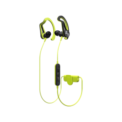 Bluetooth fejhallgató | PIONEER SE-E7 BT-Y Sport bluetooth sport fülhallgató, vezetékbe épített távirányítóval, sárga színben