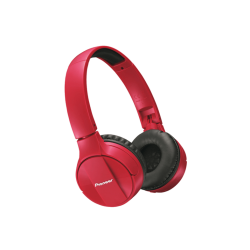 On-ear hoofdtelefoons | PIONEER SE-MJ553BT-R Bluetooth fejhallgató, piros