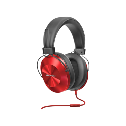Over-ear Fejhallgató | PIONEER SE-MS5T-R fejhallgató, piros