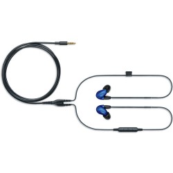 Shure SE846 Sound-Isolating Earphones with Bluetooth and Wired Accessory Cables (Blue)