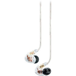 Shure SE535 Sound-Isolating In-Ear Stereo Headphones with 3.5mm Audio Cable (Clear)