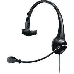 Shure BRH31M Lightweight Single-Sided Broadcast Headset with Unterminated Cable End