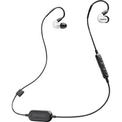 Shure SE215-BT1 Sound-Isolating Earphones with RMCE-BT1 Bluetooth Cable (White)