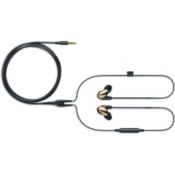 Shure SE846 Sound-Isolating Earphones with Bluetooth and Wired Accessory Cables (Bronze)