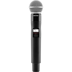 Shure | Shure QLXD2/SM58 Digital Handheld Wireless Microphone Transmitter with SM58 Capsule (G50: 470 to 534 MHz)