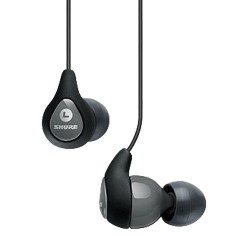 In-ear Headphones | Shure SE112 Sound Isolating Earphones (Gray)