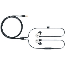 Shure SE215SPE Special Edition Sound-Isolating In-Ear Stereo Earphones with 3.5mm Remote and Mic Cable (White)