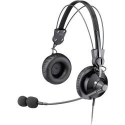 Intercom Headsets | Otto Engineering Lightweight Premium Dual Ear w/Swivle Ear Cup,Mini PTT,Noise Canceling Boom Microphone(Motorola/MF)